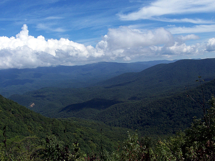 View from Cool Springs Overlook on the Trail